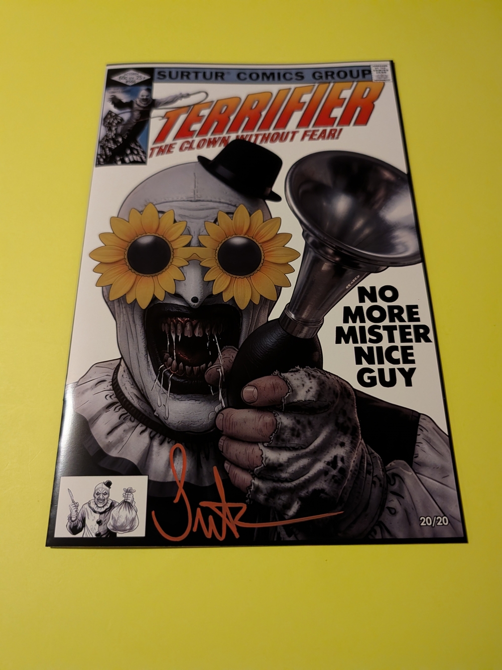 Art the Clown Surtur's Horror Homage Blind Bag Excl - OMEGA 20/20 NEW SIGNED